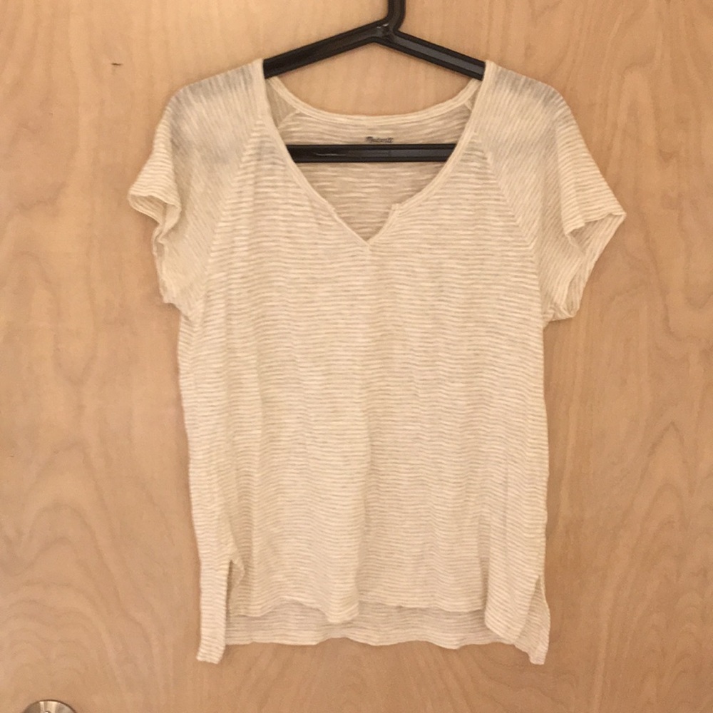 Madewell v neck tee